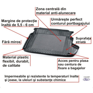 Tavita portbagaj Clasica - Subaru Impreza 3 GH/GR 2007-2011