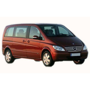 Tavita portbagaj Guardliner - Mercedes Viano Long W639 cu 9 locuri 2003- 2014