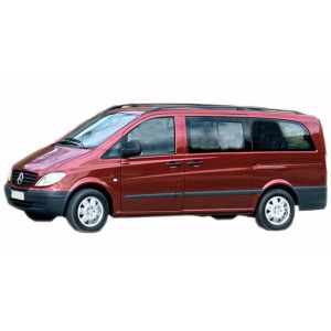 Tavita portbagaj Guardliner - Mercedes Vito W639 Extra Long 2003-2014 (dupa rd. 3)