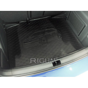 Covoras cauciuc portbagaj Rigum - Skoda Rapid Spaceback (jos)