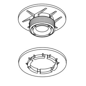 Sistem de fixare covorase Citroen (tip vechi)