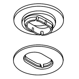 Sistem de fixare covorase Ford (oval)