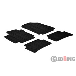Covorase cauciuc Renault Captur I (Gledring)
