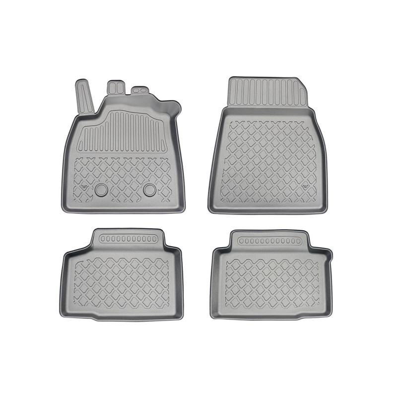 Tapis De Coffre OMAC Pour Dacia Duster III 2024-2025 – TPE Imperméable, Sur Mesure, Antidérapant | Protection Anti-salissures, Facile à Nettoyer