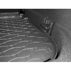 Covoras portbagaj cauciuc dedicat Mini Cooper F66 cu 3 usi 2024-prezent (Rigum)