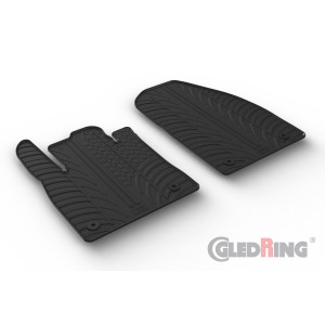Covorase cauciuc Ford Tourneo Courier II 2024-prezent, doar locurile din fata (Gledring)