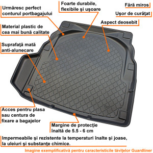 Tava protectie portbagaj Tesla Model Y Juniper (Aristar Guardliner)