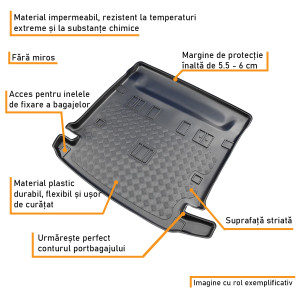 Cuva portbagaj Ford Galaxy III 5 locuri, 2015-2023, Aristar Basic