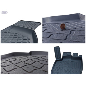 Covorase BYD Dolphin Surf 2025-prezent, tip tavita (sofer+pasager) - colaj detalii 1