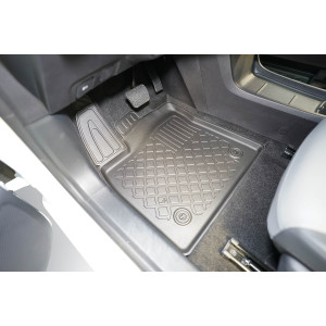 Covorașe dedicate MG S5 EV, tip tăviță, pentru locurile din față