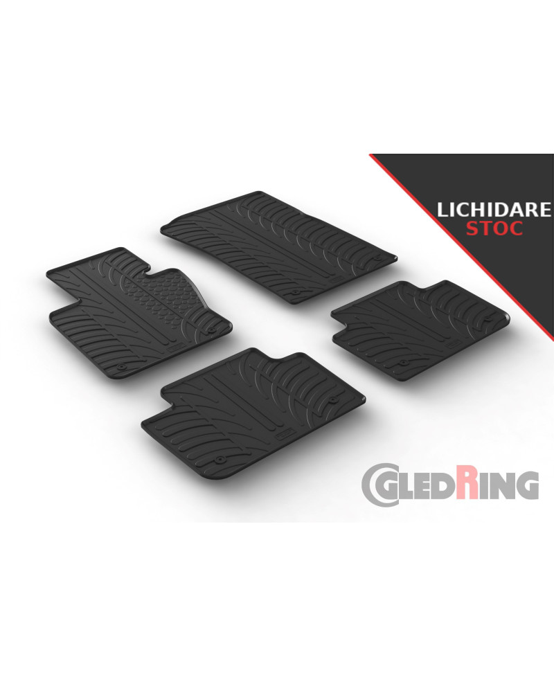 Covorase cauciuc BMW X3 E83 (Gledring)