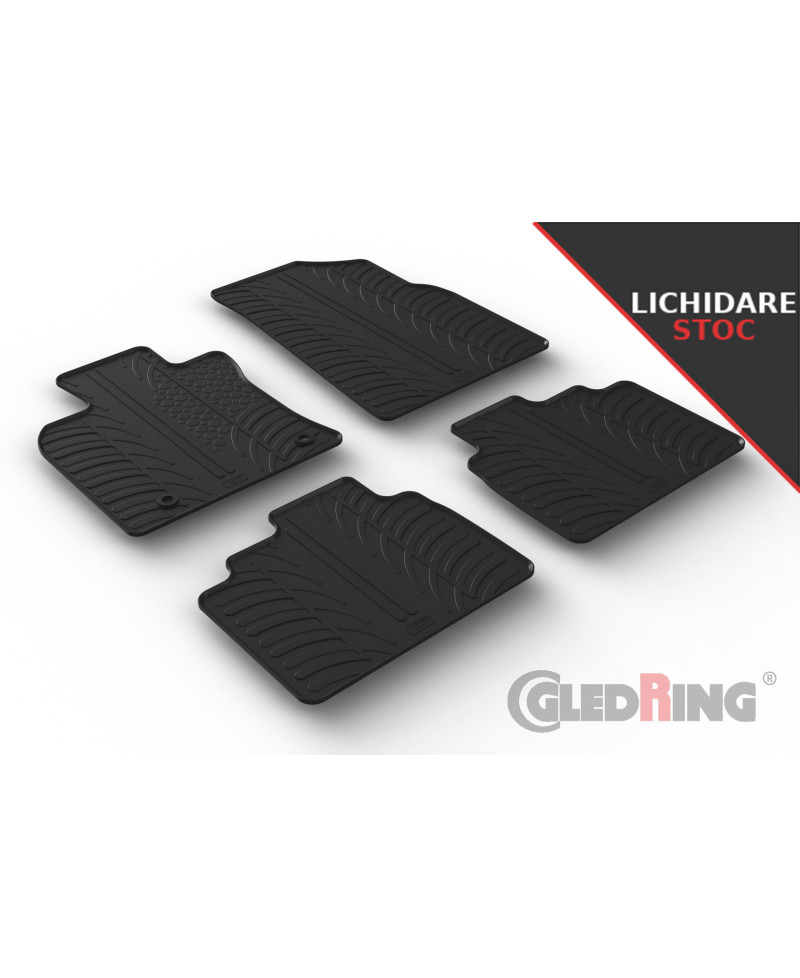 Covorase cauciuc Toyota Camry (Gledring)