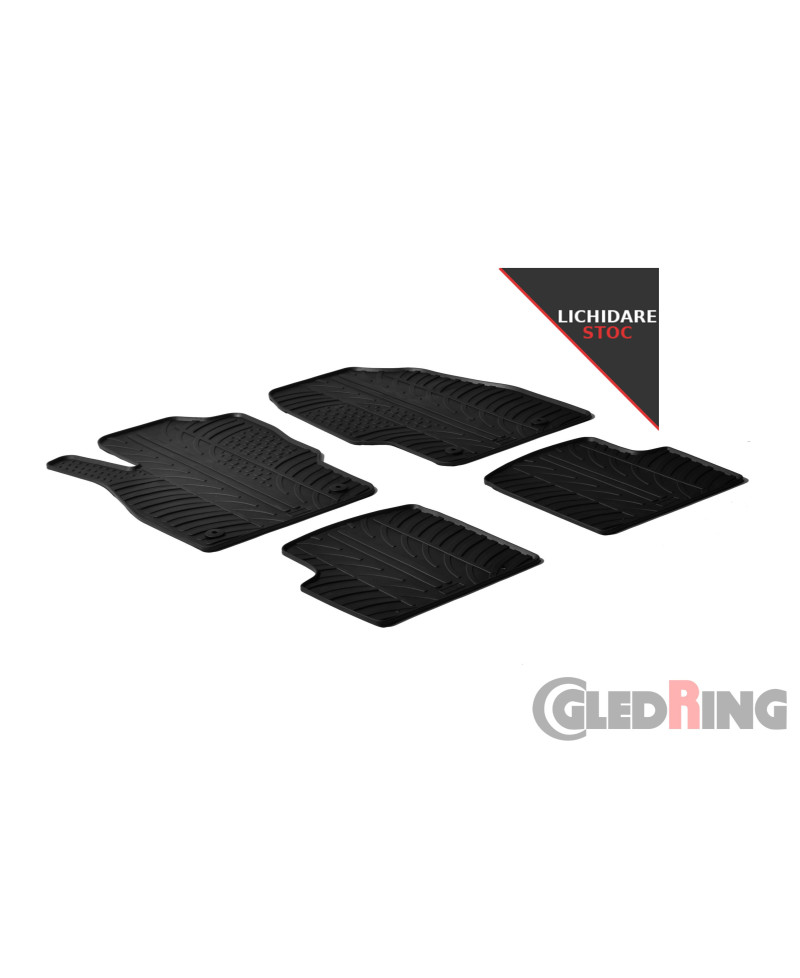 Covorase cauciuc Opel Corsa D (Gledring)